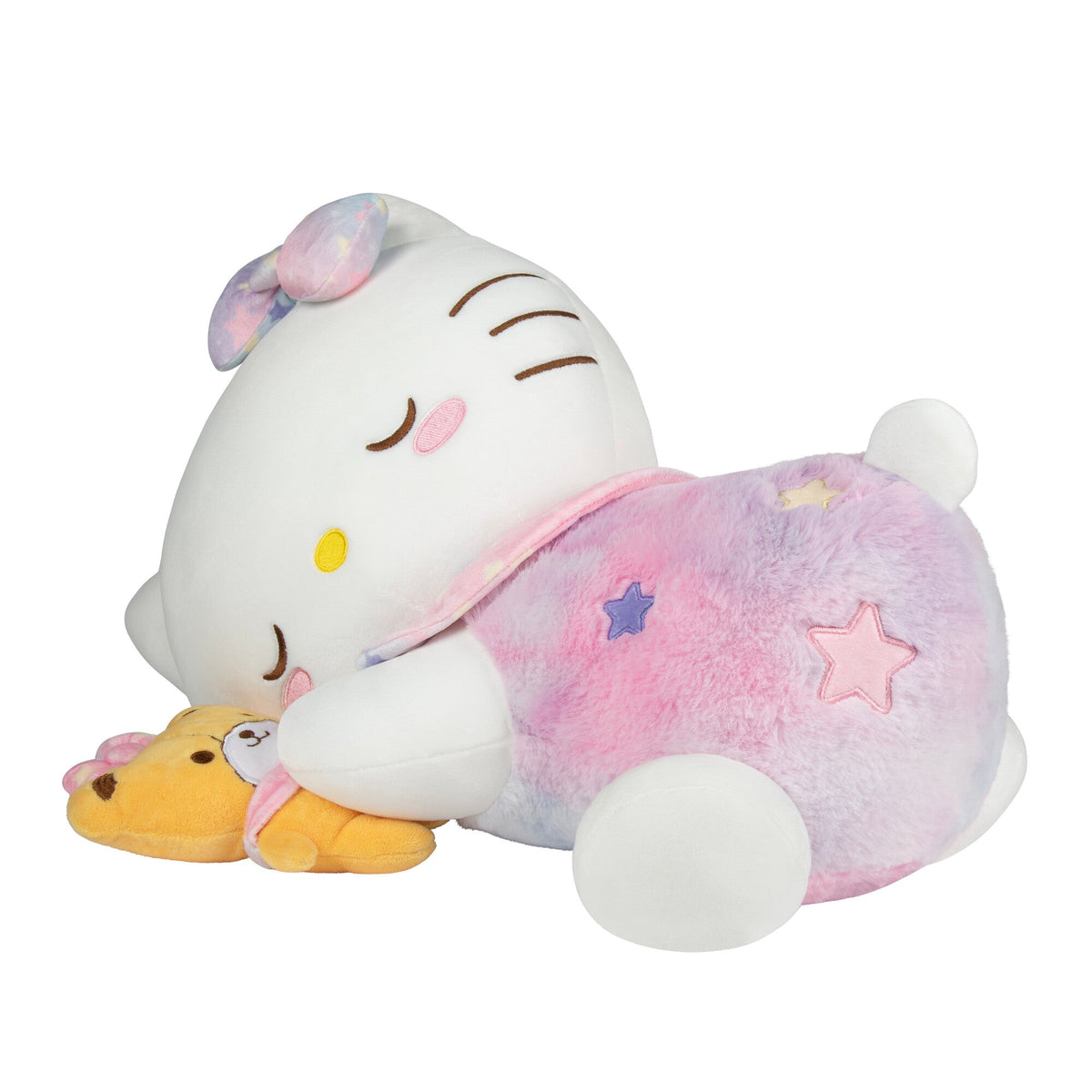 Hello Kitty and Friends 18-Inch Sleeping Plush - Hello Kitty with Bestie Accessory