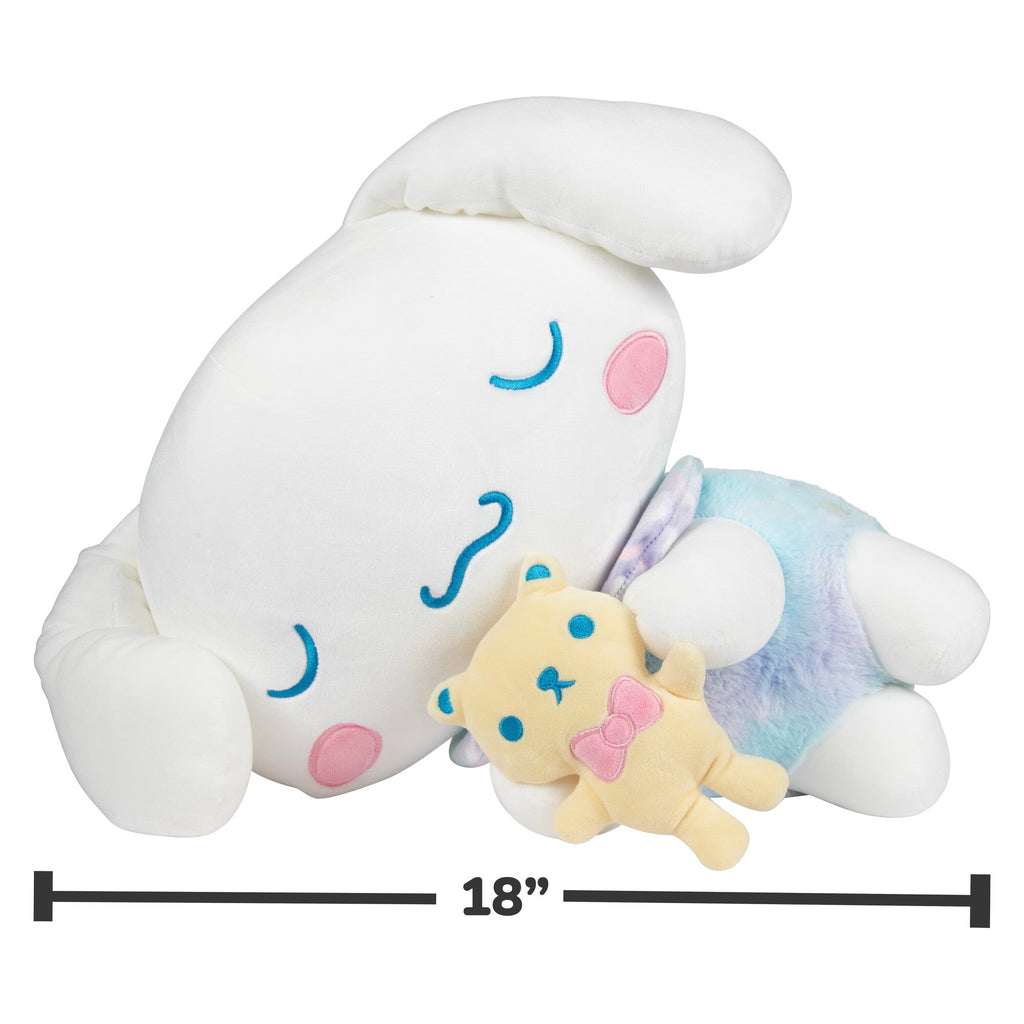 Hello Kitty and Friends 18-Inch Sleeping Plush - Cinnamoroll