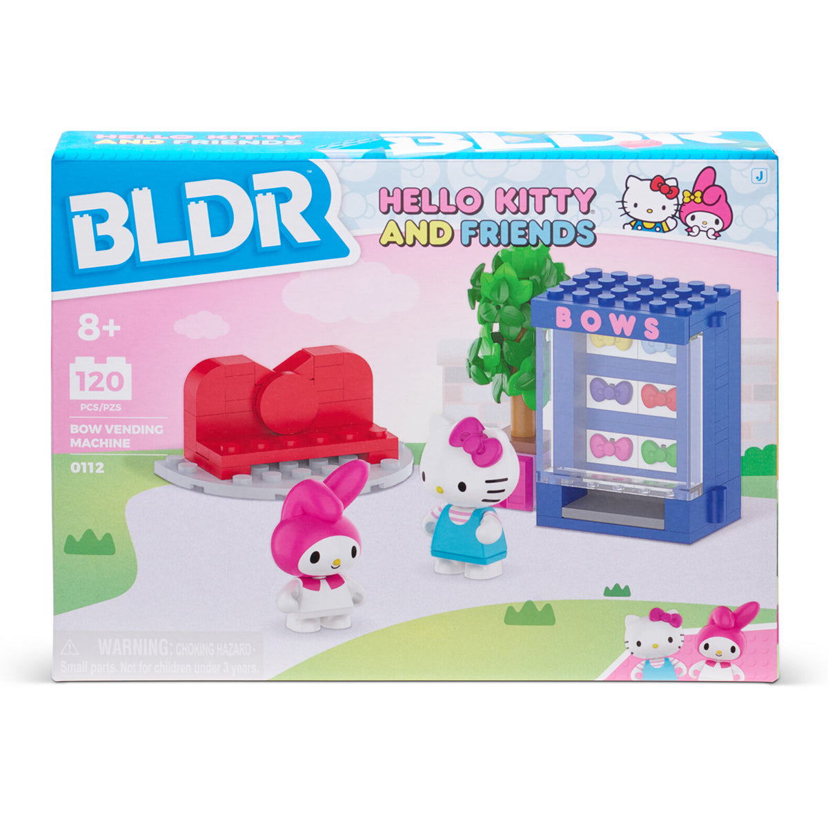 Hello Kitty and Friends Bow Vending Machine Building Set