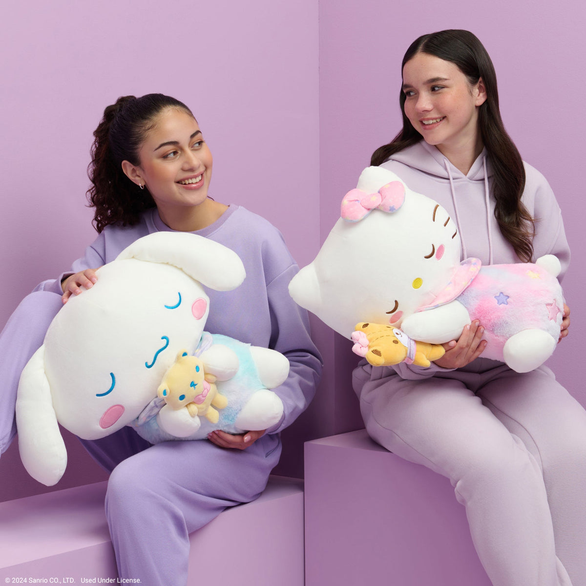 Hello Kitty and Friends 18-Inch Sleeping Plush - Cinnamoroll