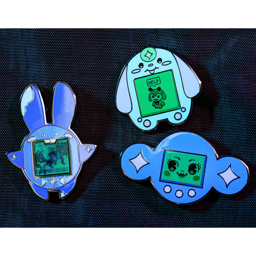 Pupagatchi Pin Set