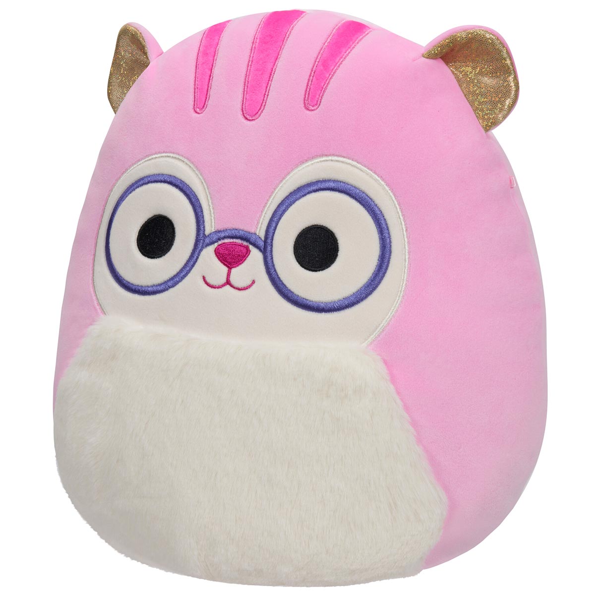 12-Inch TJ the Pink Squirrel with Glasses