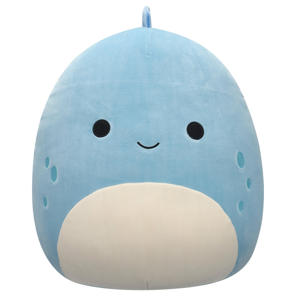 16-Inch John-John the Slate Blue Dino With White Belly
