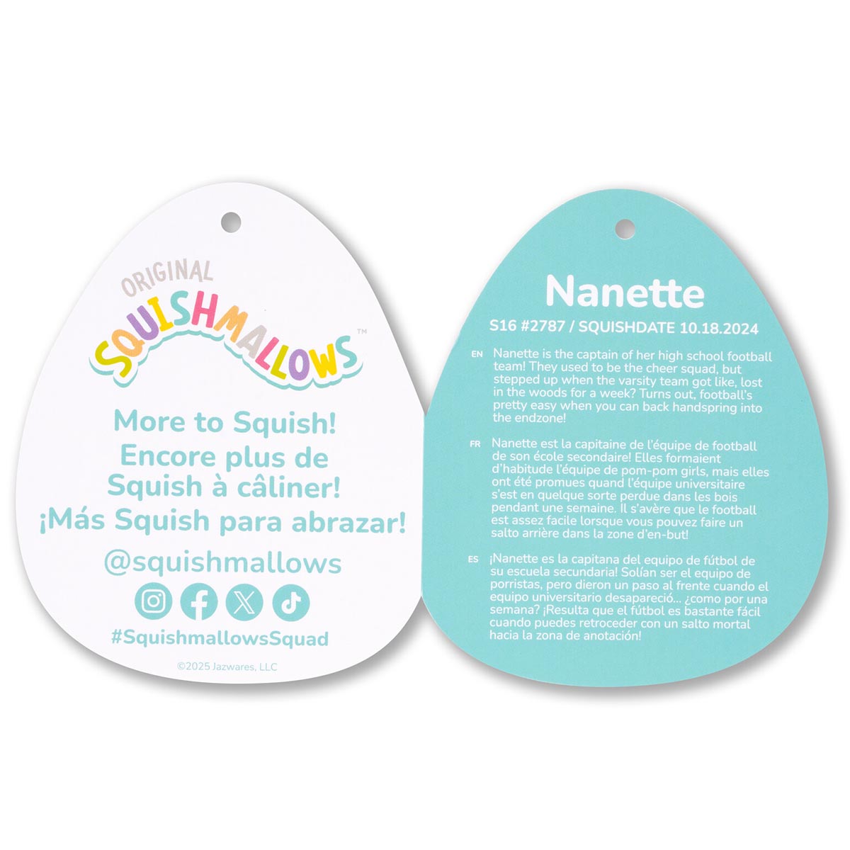 16-Inch Nanette the Raspberry Pink Bigfoot