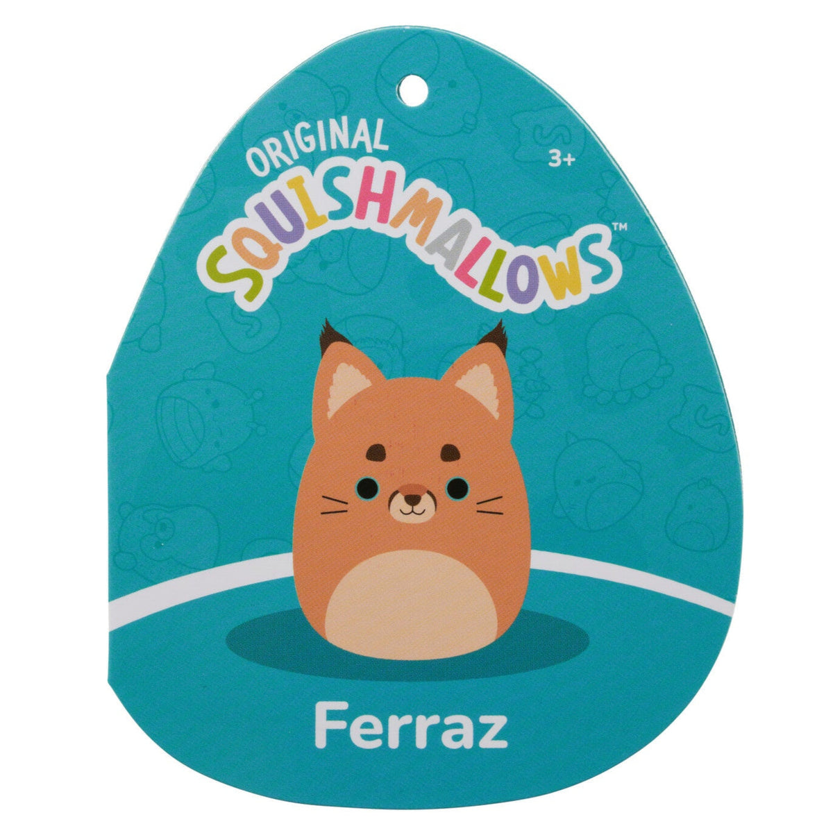12-Inch Ferraz the Orange Caracal Cat