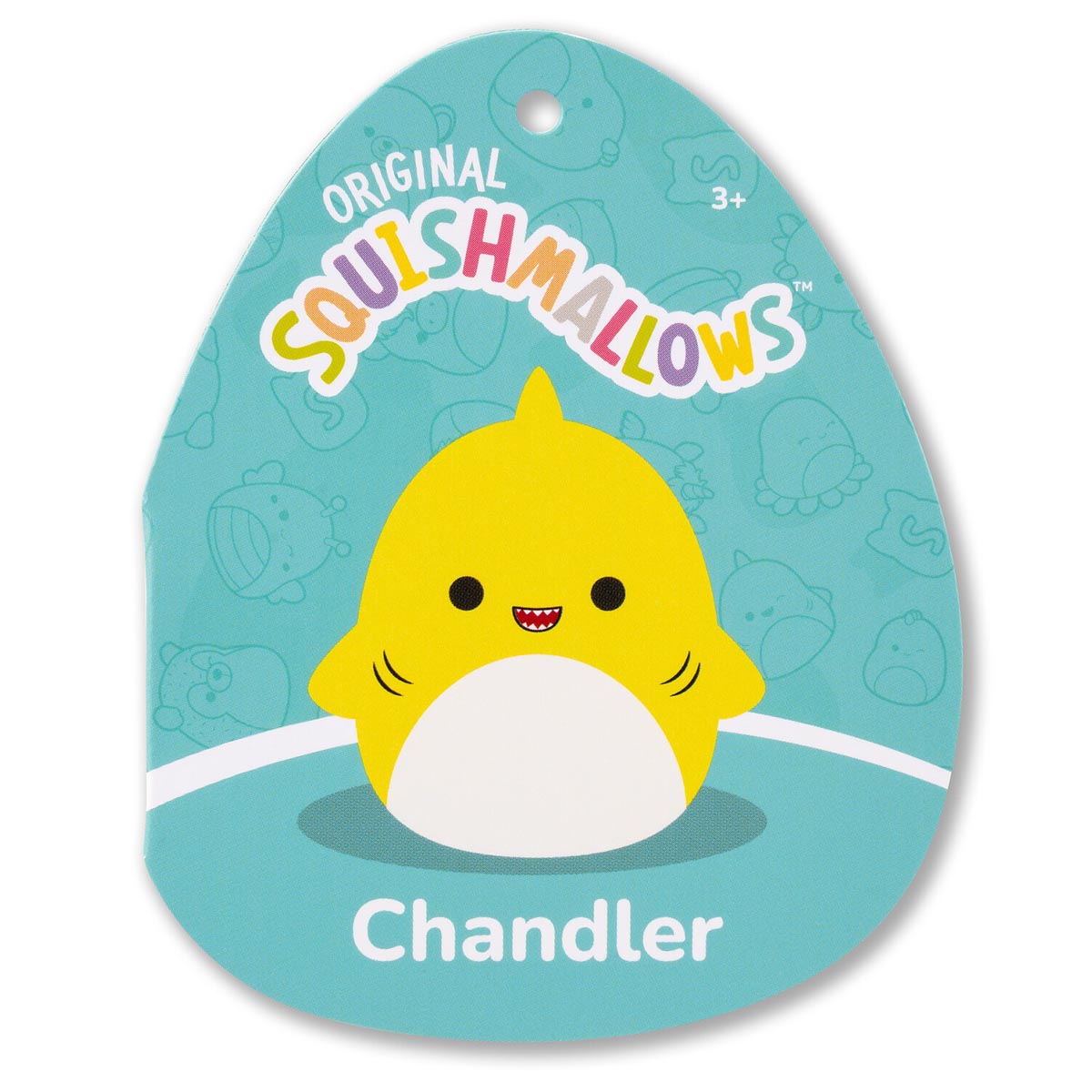 12-Inch Chandler the Yellow Shark