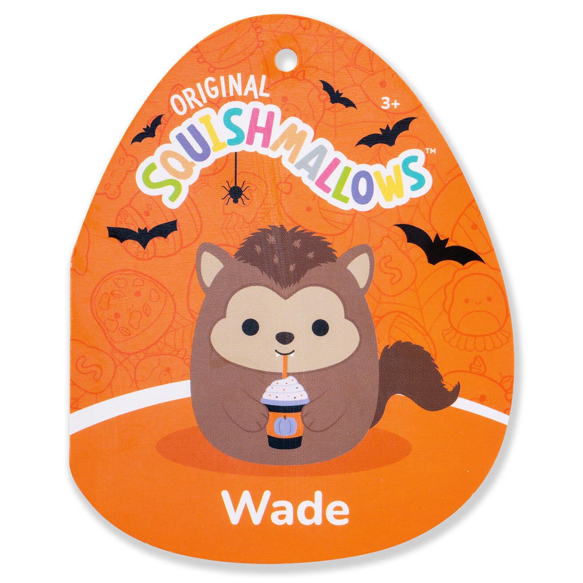 12-Inch Wade the Brown Werewolf Holding Purple Frappe