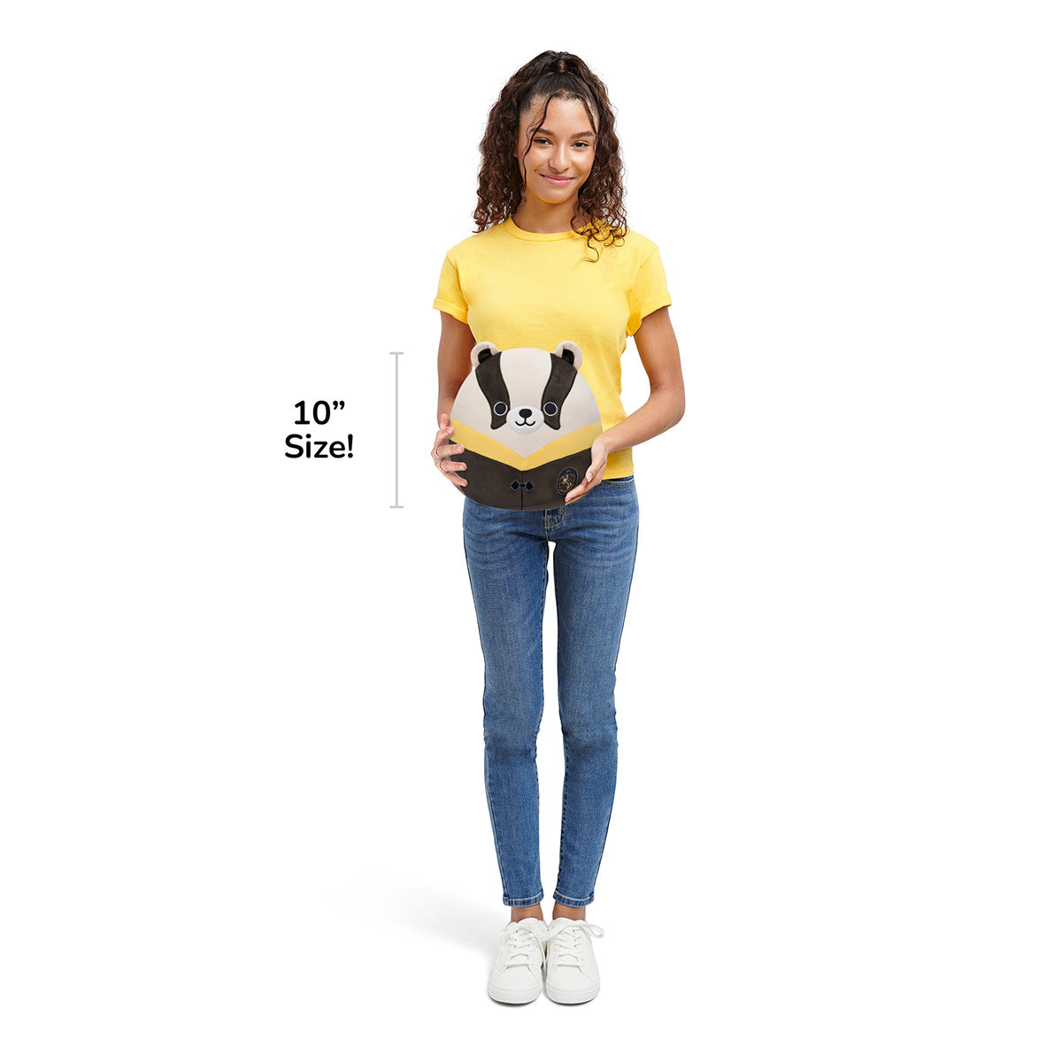 Harry Potter 10-Inch Hufflepuff Badger in Hogwarts Robe