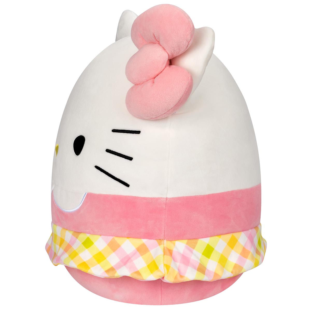 Hello Kitty and Friends 14-Inch Hello Kitty Wearing Gingham Skirt Squishmallows